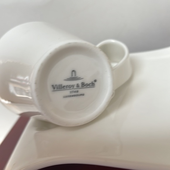 Villeroy & Boch demitasse cup and plate set - Picture 4 of 8